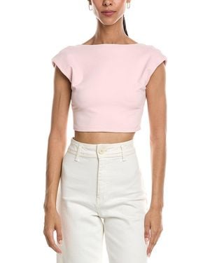 Susana Monaco Open Back Top - Red