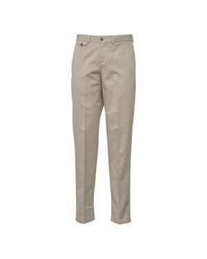 PT01 Liam Chino Pure Cotton Drill Chiino Pants - Gray