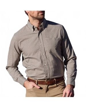 Tom Beckbe Knapp Cotton Twill Shirt - Brown