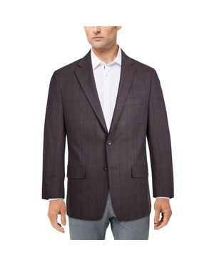 Michael Kors Kelson Plaid Modern-Fit Sportcoat - Blue