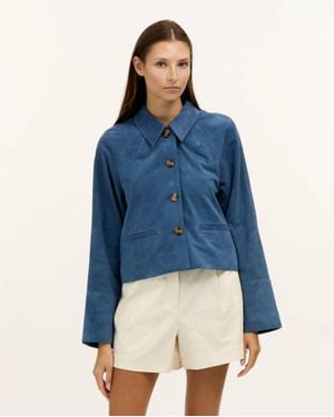 Tanya Taylor Gidget Jacket - Blue