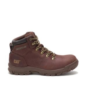Caterpillar Mae Steel Toe Waterproof Work Boot - Brown