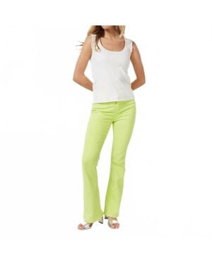 EsQualo Fallon Flair Jeans - Yellow