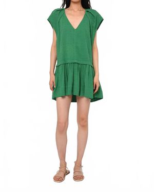 LOVE THE LABEL Rae Mini Dress - Green