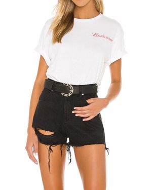 Rolla's Duster High Rise Short - White