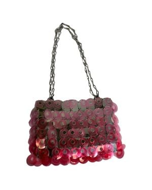 Rabanne X H & M Disc-Embellished Shoulder Bag - Purple