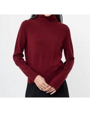 French Connection Cosysoft Turtleneck Sweater - Red