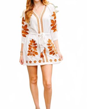 Victoria Dunn Calliope Mini Dress - White