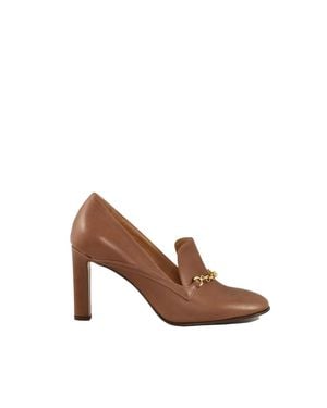 Relac Leather Pumps - Brown
