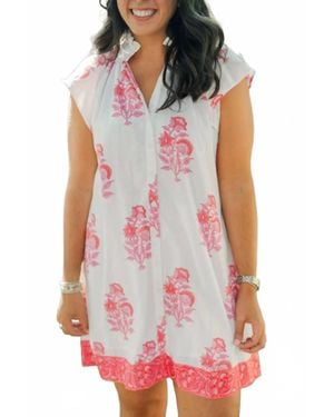 Victoria Dunn Lucia Mini Dress - Red