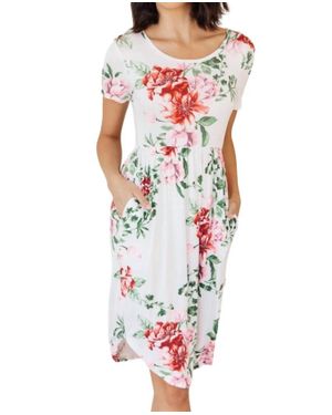 Viamor Clair Dress - White