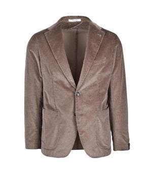Tagliatore Corduroy Stretch Cotton Jacket - Brown