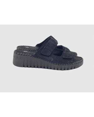Eric Michael Barcelona Slides - Blue