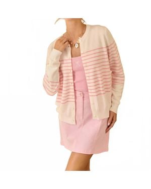 Skies Are Blue Missy Cardigan - Pink