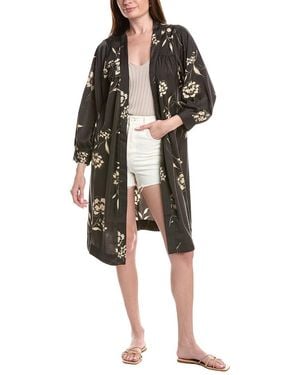 Saltwater Luxe Tunic Blouse - Green