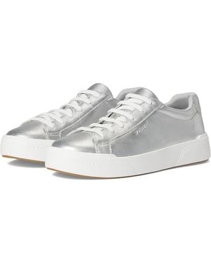 Vionic Colbie Sneakers Leather Platform Shoes Zogg1350 - Metallic