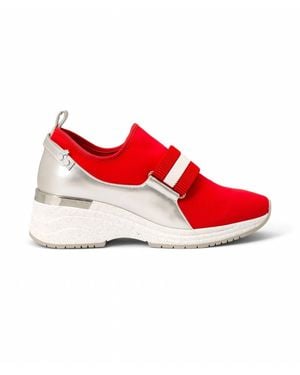 Fundae Sugar & Stripes Sneaker - Red