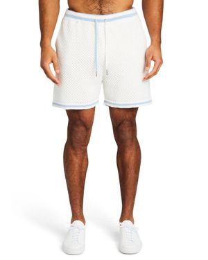 SER.O.YA Bruce Crochet Short - White