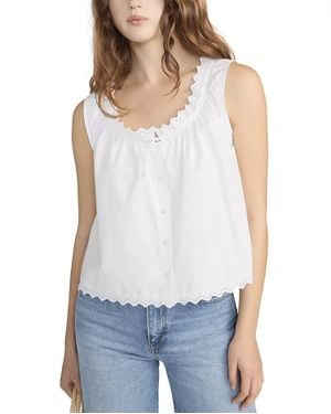 FRAME Serene Tank Top - White