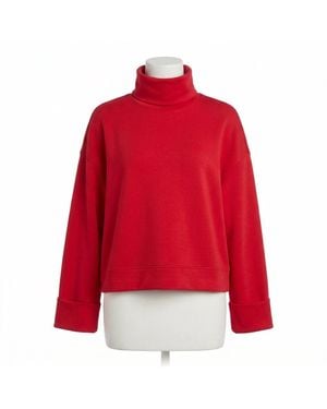Spanx Airessential Turtleneck Top - Red