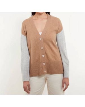 Isla Charlie Long Cardigan - Natural