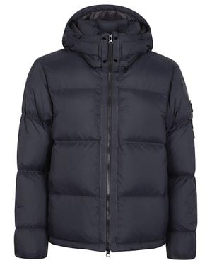 Stone Island Rds Matte Finish Insulating Down Jacket - Blue