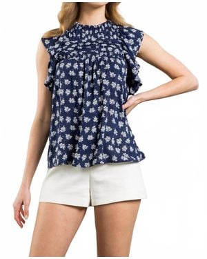 Thml Delilah Top - Blue