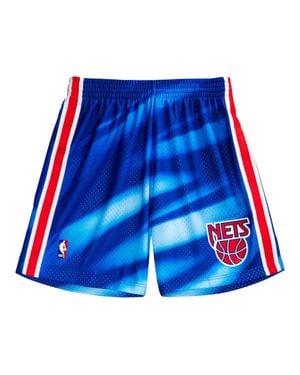 Mitchell & Ness Swingman New Jersey Nets 1990-91 Shorts - Blue