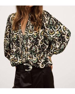 Ba&sh Onada Long Sleeves Top - Black