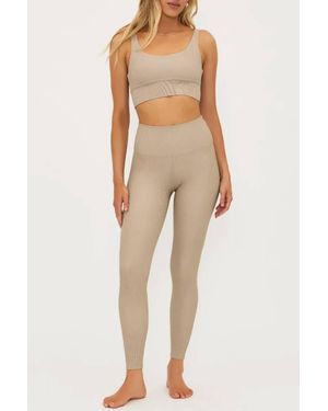 Beach Riot Ayla Leggings - Natural