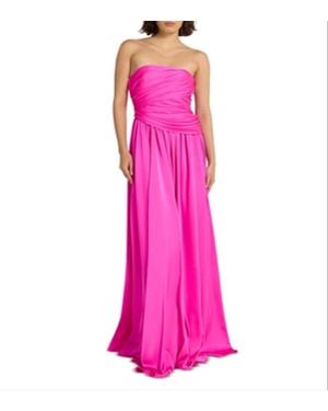 Safiyaa Victoire Strapless Gown Size 14 - Pink