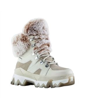 Cougar Shoes Warrior Leather Waterproof Sneaker - Gray