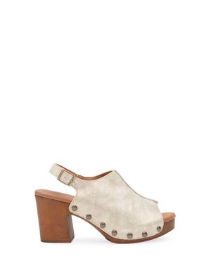 Cordani Winnie Shimmer Slingback Platform Sandal - Natural