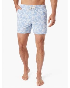 Fair Harbor Bungalow Trunk Shorts - Blue