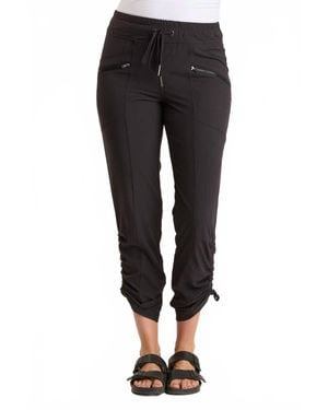 XCVI Runyon Easy-Fit Cut Pant - Black