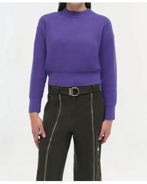 Jonathan Simkhai Linda Sweater - Blue