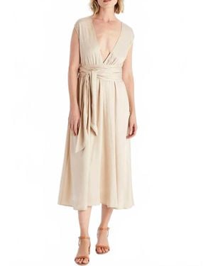 Neu Nomads Belize Dress - Natural