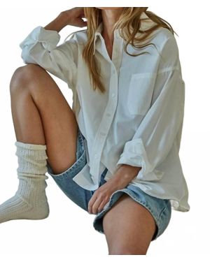 By Together Staple Button Down Shirt - Blue