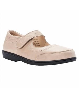 Propet Mary Ellen Diabetic Casual Shoe - Natural