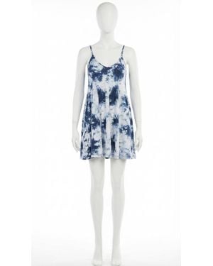 Z Supply Kona Cloud Print Dress - Blue