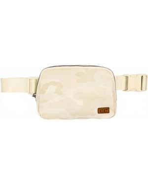 Cc Fanny Packs With Adjustable Strap - Black