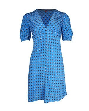 STAUD Short Dresses - Blue