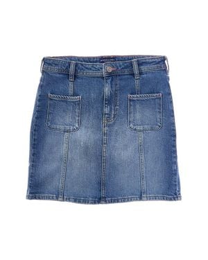 Scotch & Soda Denim Patch Pocket Skirt - Blue