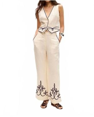 Carolina K Sam Pants - Metallic