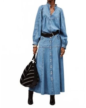 Ba&sh Lay Blouse Style Top - Blue