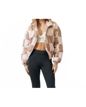 Baevely By Wellmade Check On Me Jacket - Black