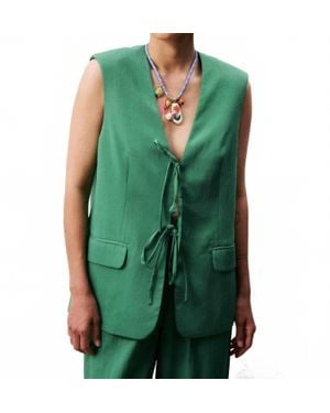 FRNCH Atkins Blazer - Green