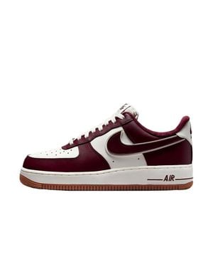 Nike Air Force 1 '07 Lv8 Sail Night Dq7659-102 - Red