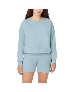 Buffalo David Bitton Solid Pattern Lounge Set - Blue