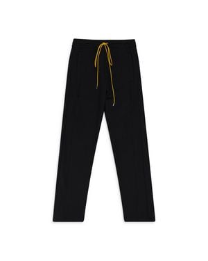 Rhude Creme/ Rayon Casual Pants - Black
